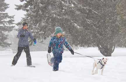 Time to snowshoe